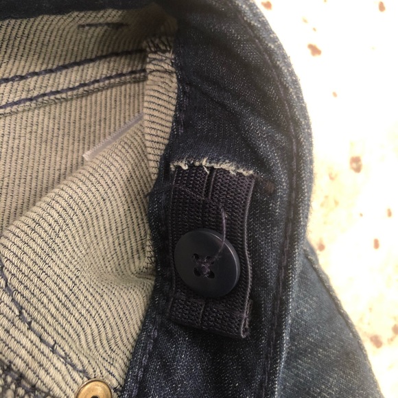 Cat&Jack dark rinse skinny crop stretch jeans s 10 - Picture 3 of 5